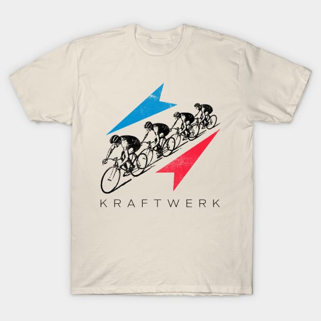 Kraftwerk Retro Original Fan Art Design T-Shirt by CultOfRomance